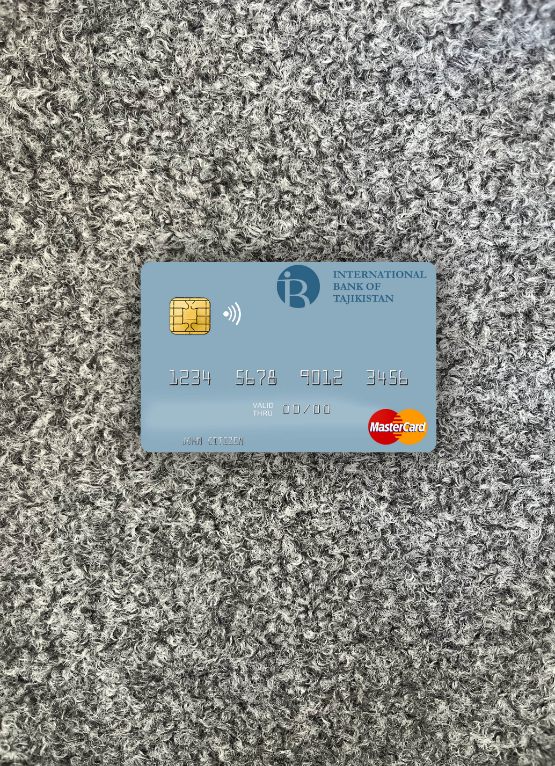 Download Tajikistan IBT mastercard photolook front Photoshop template